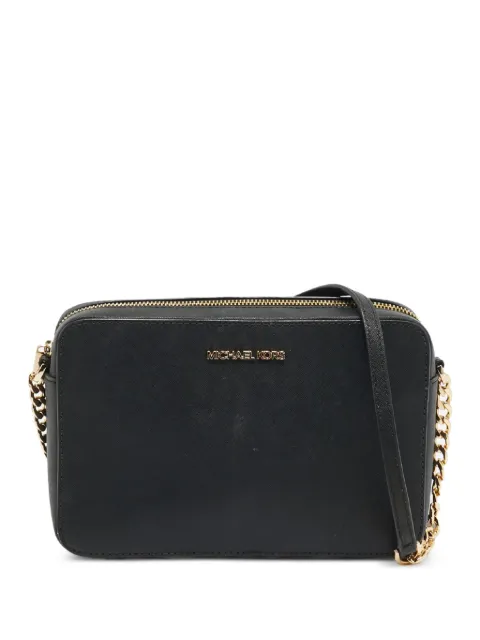 Michael Kors Vintage Jet Set Saffiano leather crossbody bag Black 1262297