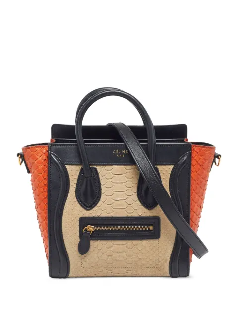 Celine Pre-Owned 2014 Luggage Nano tote bag Neutrals 1305508