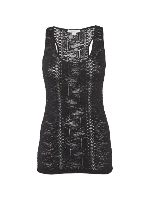 Givenchy Pre-Owned lace tank top Black 1292283