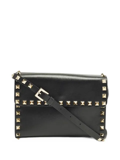 Valentino Garavani Pre-Owned Rockstud crossbody bag Black 1331862
