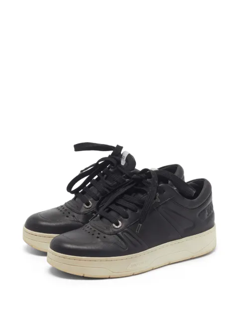 Jimmy Choo Pre-Owned Hawaii/F sneakers Black 1358189