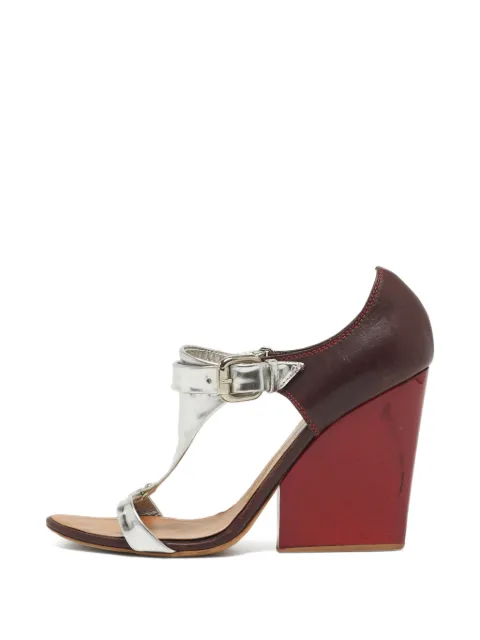 Giuseppe Zanotti Vintage ankle-strap heeled sandals Brown 1267026