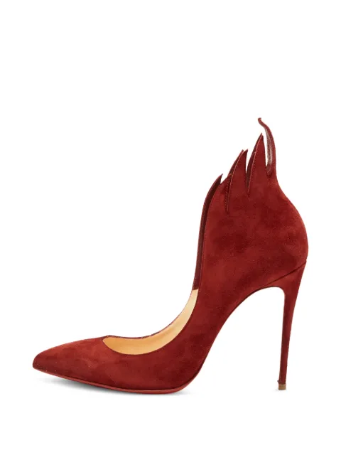 Christian Louboutin Pre-Owned Victorina Flame pointed-toe pumps Red 1292486