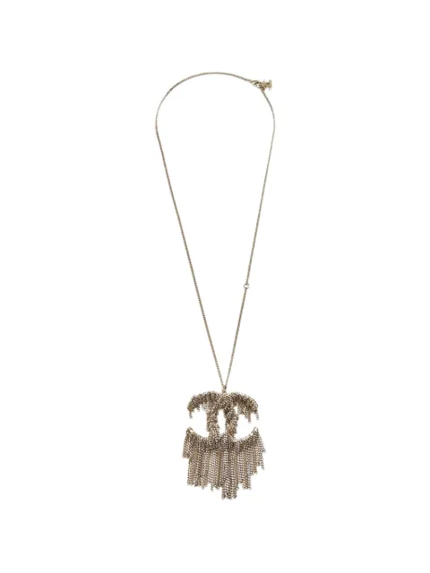 CHANEL Pre-Owned CC-pendant necklace Gold 1300817