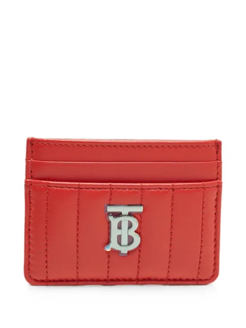 Burberry Pre-Owned Lola quilted card holder Red 1294386