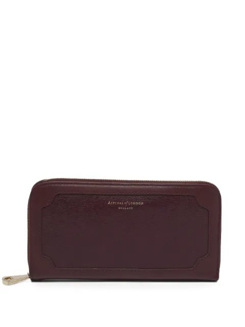 Aspinal Of London leather wallet Red 1280357
