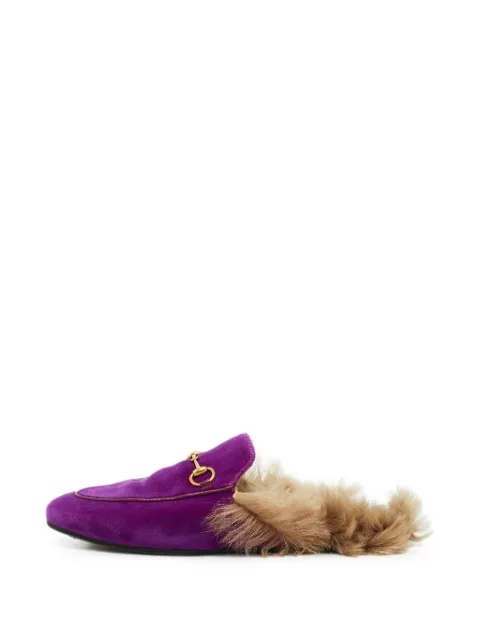 Gucci Pre-Owned Princetown mules Purple 1355181