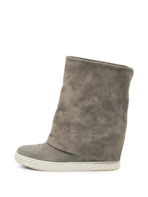 Casadei Vintage wedge sneakers Grey 1295729