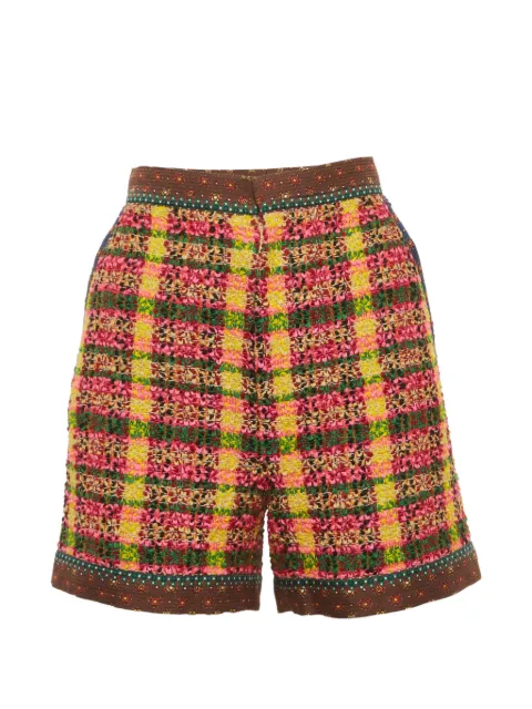 Gucci Pre-Owned tweed shorts Pink 1280271