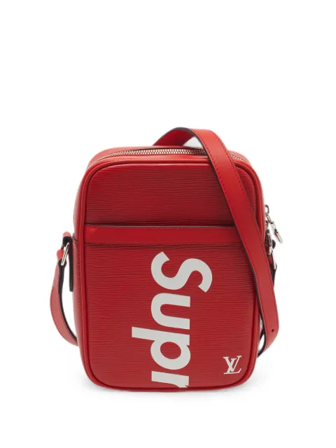 Louis Vuitton Pre-Owned x Supreme 2017 PM Danube shoulder bag Red 1361217