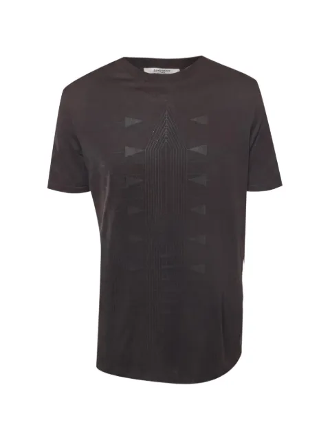 Givenchy Pre-Owned geometric-print T-shirt Black 1339040
