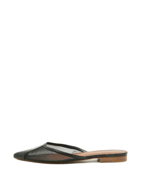 Malone Souliers Joella pointed-toe mules Black 1342638