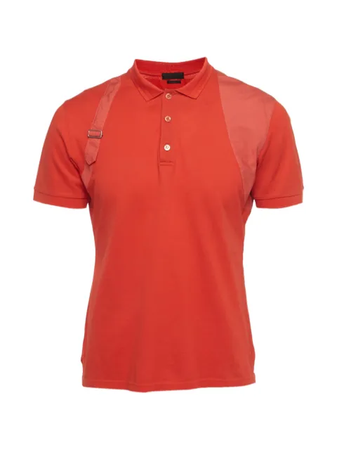 Alexander McQueen Pre-Owned cotton polo shirt Orange 1341048