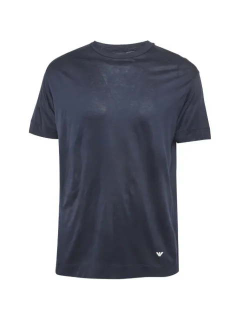 Emporio Armani Pre-Owned crew-neck T-shirt Blue 1306041