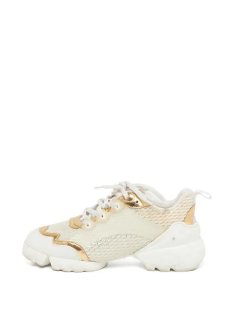 Christian Dior Pre-Owned D-Connect low-top sneakers Neutrals 1293902