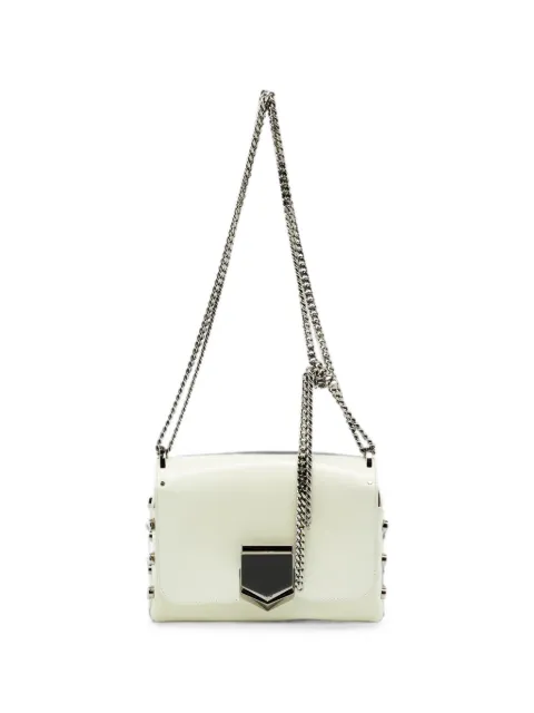 Jimmy Choo Pre-Owned Lockett City crossbody bag White 1285576