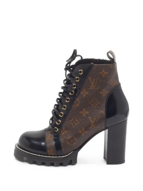 Louis Vuitton Pre-Owned Star Trail ankle boots Brown 1349869
