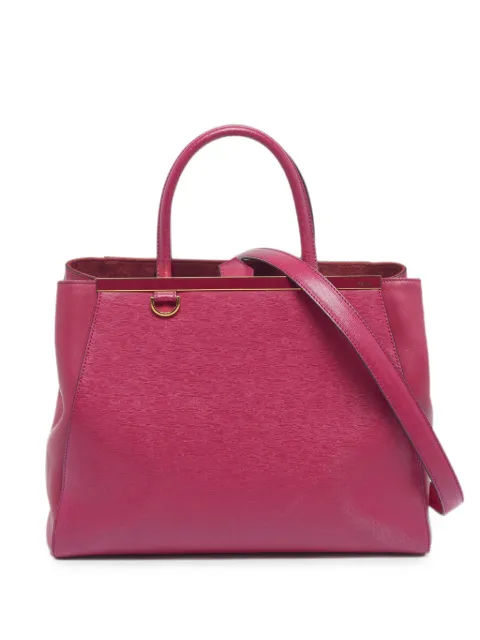 Fendi Pre-Owned 2013 medium 2Jours tote bag Pink 1314489
