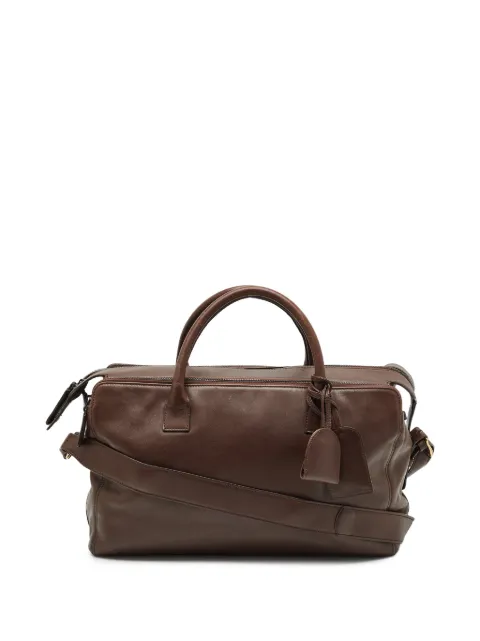 CHANEL Pre-Owned Triple Zip holdall bag Brown 1353050