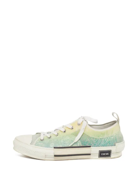 Christian Dior Pre-Owned x x Shawn Stussy B23 sneakers Yellow 1296450