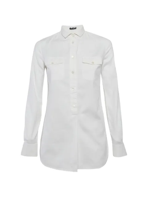 Dolce & Gabbana Pre-Owned chest-pocket shirt White 1291475