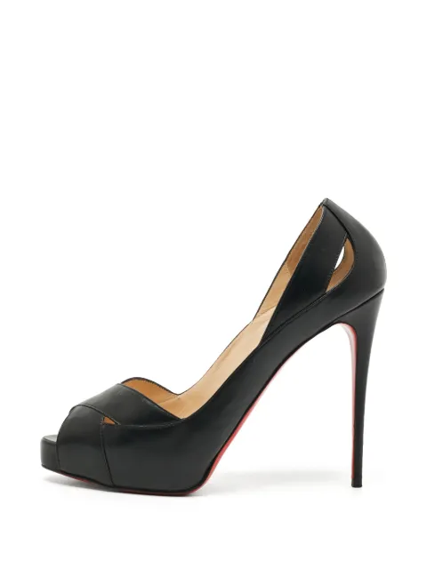 Christian Louboutin Pre-Owned Academia leather pumps Black 1308590