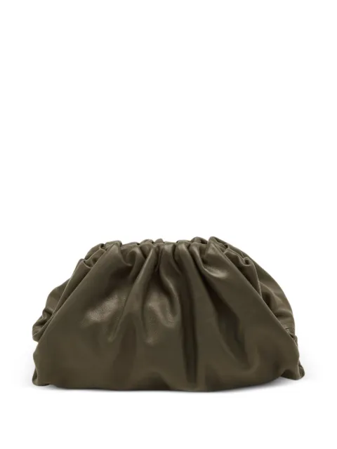 Bottega Veneta Pre-Owned The Pouch gathered clutch bag Green 1337056