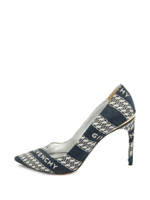 Givenchy Pre-Owned G-Chain pointed-toe heeled pumps Blue 1286926