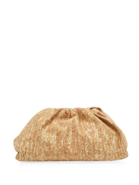 Bottega Veneta Pre-Owned The Pouch cork clutch bag Neutrals 1259360