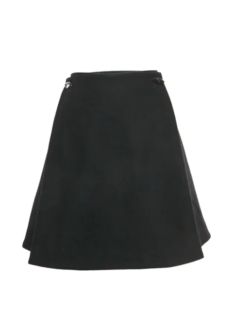 Alexander McQueen Pre-Owned pleated mini skirt Black 1325262