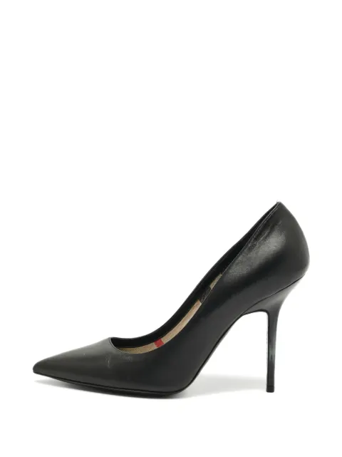 Burberry Pre-Owned pointed toe pumps Black 1312677