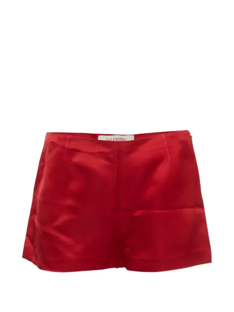 Valentino Garavani Pre-Owned silk shorts Red 1352985