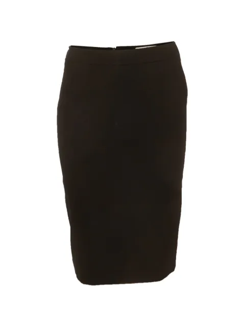 Valentino Garavani Pre-Owned zip-up mini skirt Black 1318974