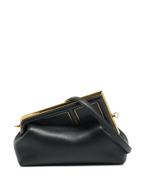 Fendi Pre-Owned 2022 medium Fendi First shoulder bag Black 1332560