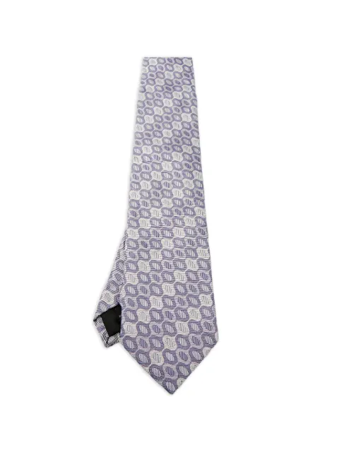 S.T. Dupont silk tie Purple 1264607