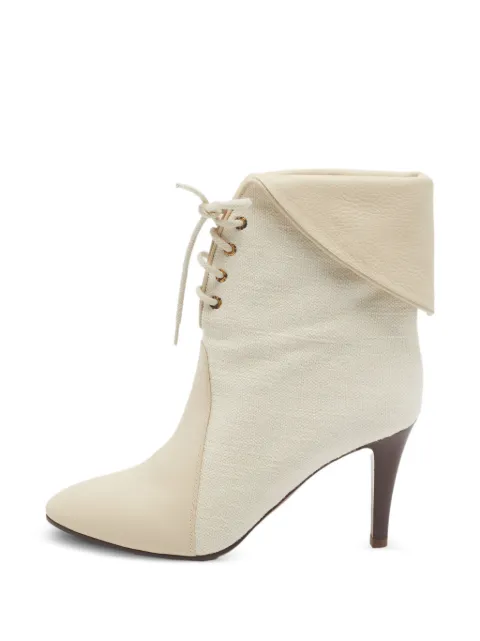 Chloé Pre-Owned Kole ankle boots Neutrals 1358047