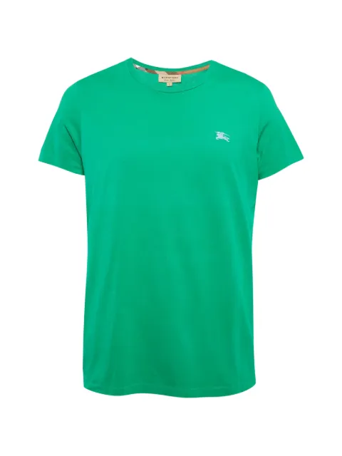 Burberry Pre-Owned embroidered logo T-shirt Green 1305732