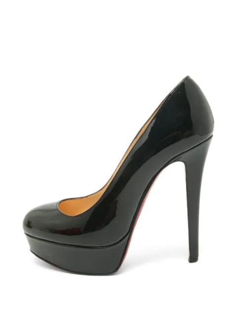 Christian Louboutin Pre-Owned Bianca platform pumps Black 1360363