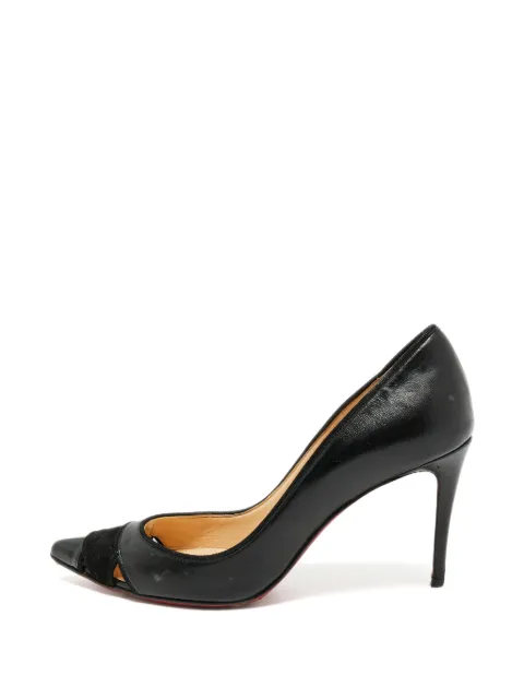 Christian Louboutin Pre-Owned pointed-toe heeled pumps Black 1340662