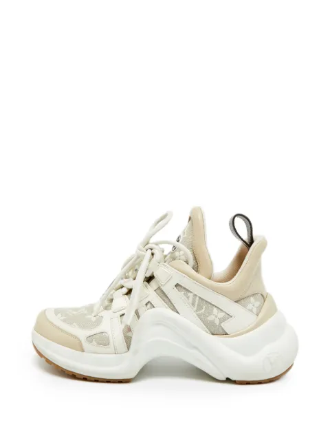 Louis Vuitton Pre-Owned Archlight Monogram canvas sneakers Neutrals 1280109