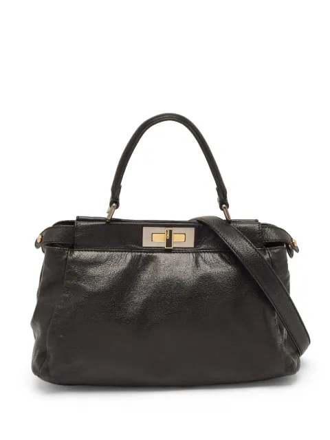 Fendi Pre-Owned 2010 medium Peekaboo shoulder bag Black 1319188
