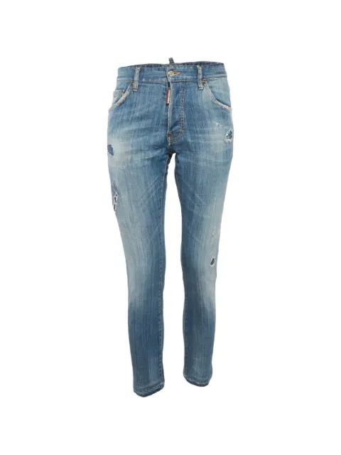 DSQUARED2 distressed slim-fit jeans Blue 1275698