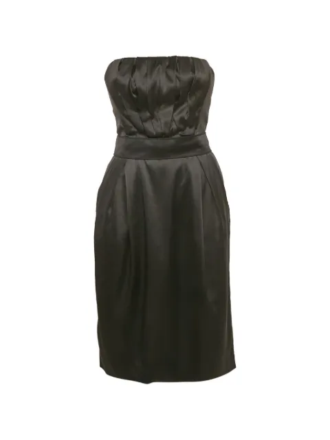 Dolce & Gabbana Pre-Owned strapless mini dress Black 1267540