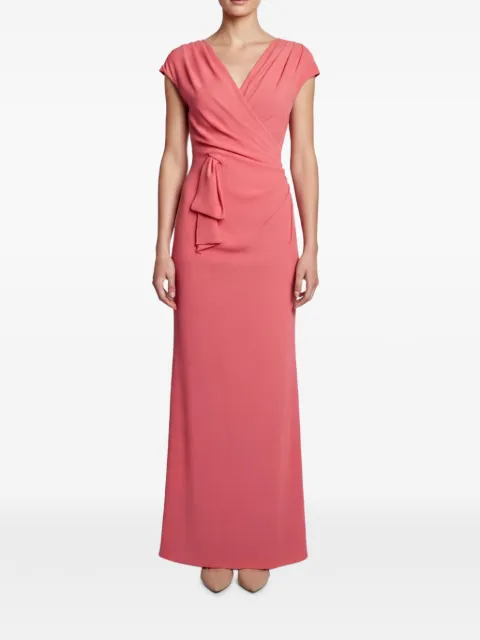 Escada Pre-Owned Ditta V-neck maxi dress Pink 1347039