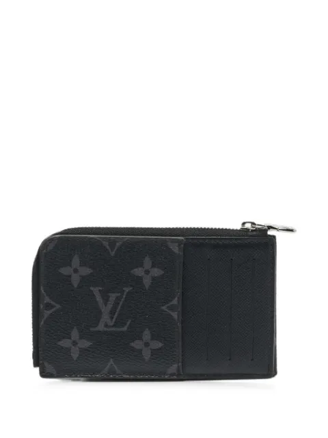Louis Vuitton Pre-Owned Hybrid Monogram Eclipse bifold wallet Black 1358932