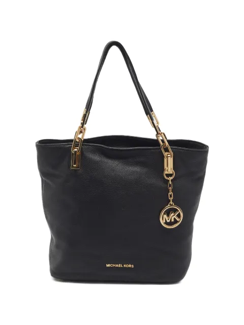 Michael Kors Vintage Brooke leather tote bag Black 1357325