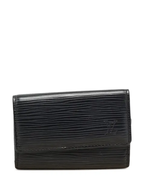 Louis Vuitton Pre-Owned 6 leather key holder Black 1262176
