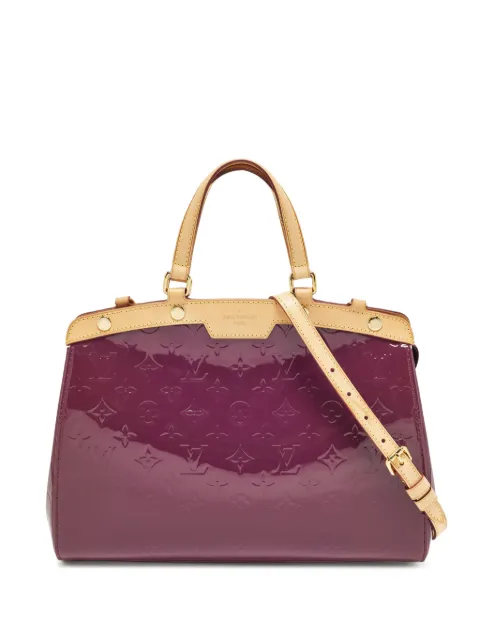 Louis Vuitton Pre-Owned 2014 MM Brea monogram tote bag Purple 1282587