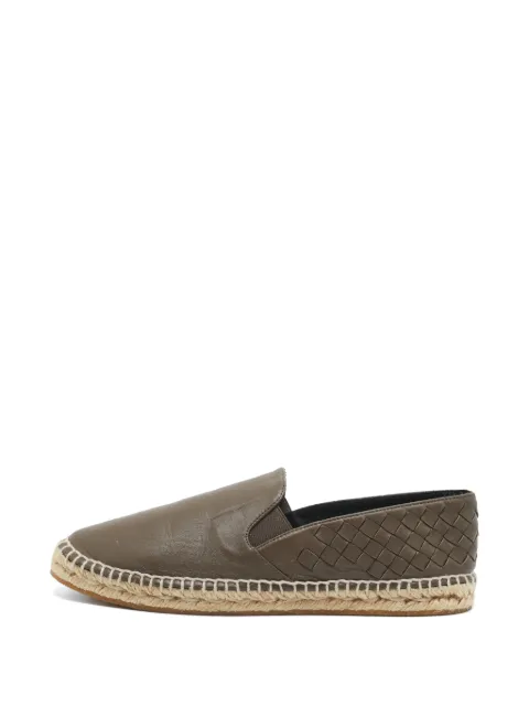 Bottega Veneta Pre-Owned intrecciato espadrilles Brown 1351998