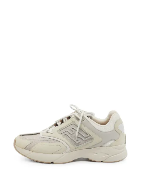 Fendi Pre-Owned Faster sneakers Neutrals 1330926